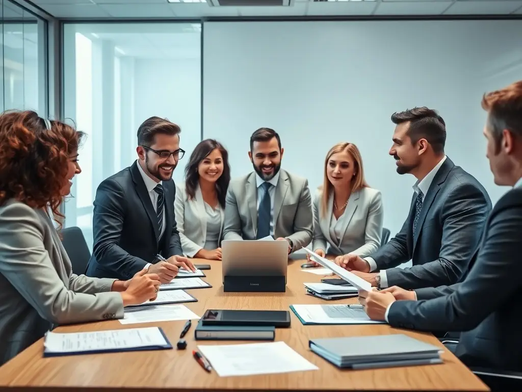 An image featuring a panel of legal experts sharing insights during a webinar, with a focus on the engagement and interaction between the speakers and the audience.